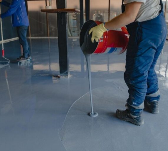 epoxy floor installation