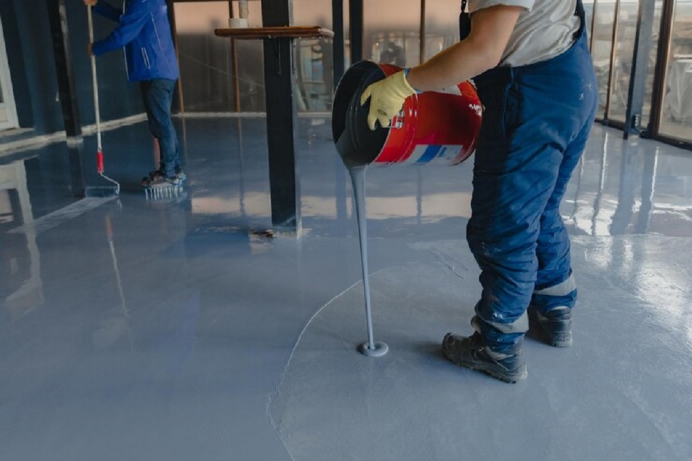epoxy floor installation